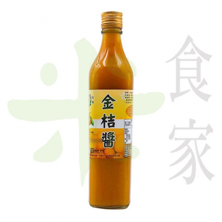 MU1-RRR-550玉英-金桔醬(550g)玻璃瓶
